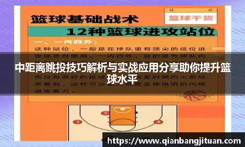 中距离跳投技巧解析与实战应用分享助你提升篮球水平